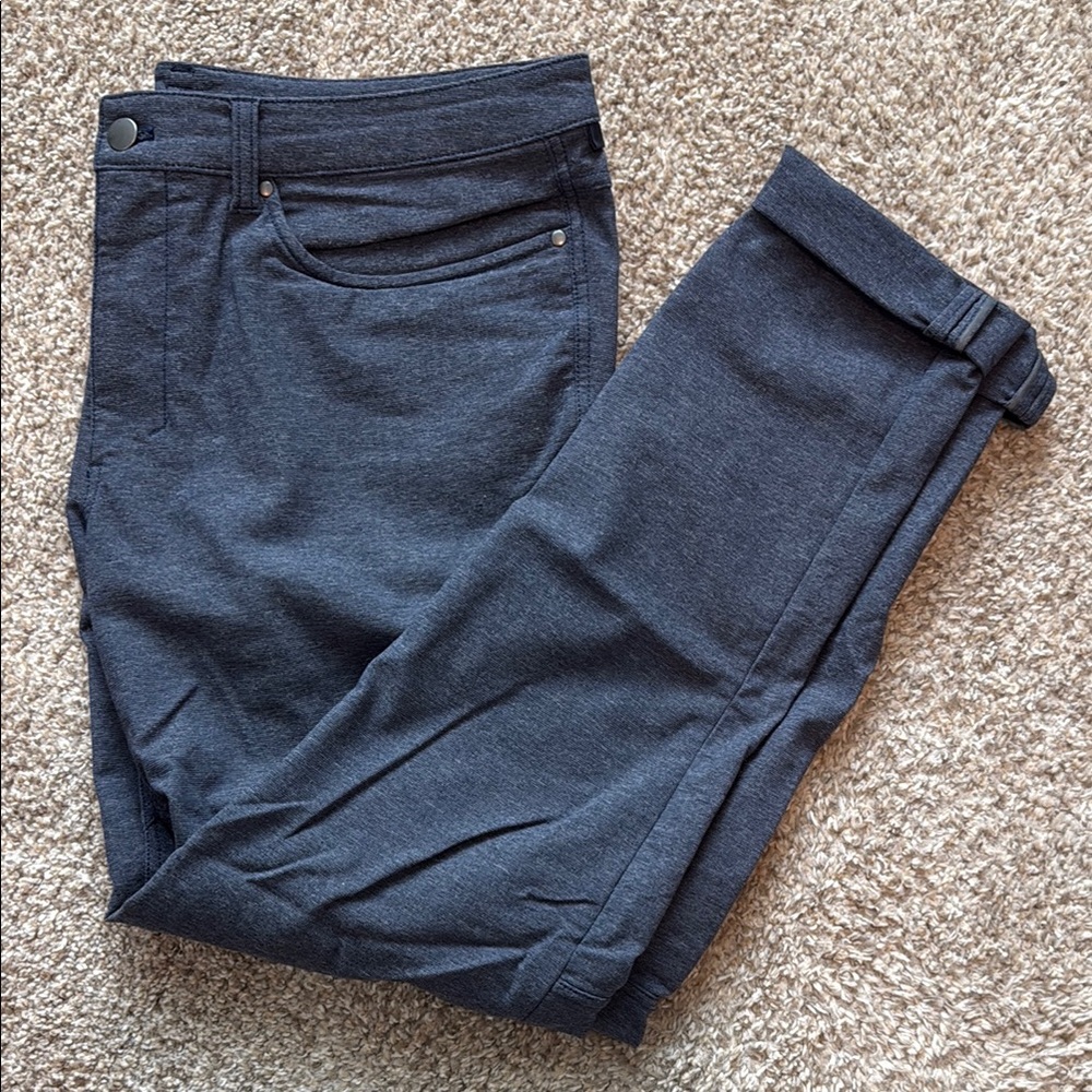 lululemon ABC textured Pants in dark blue